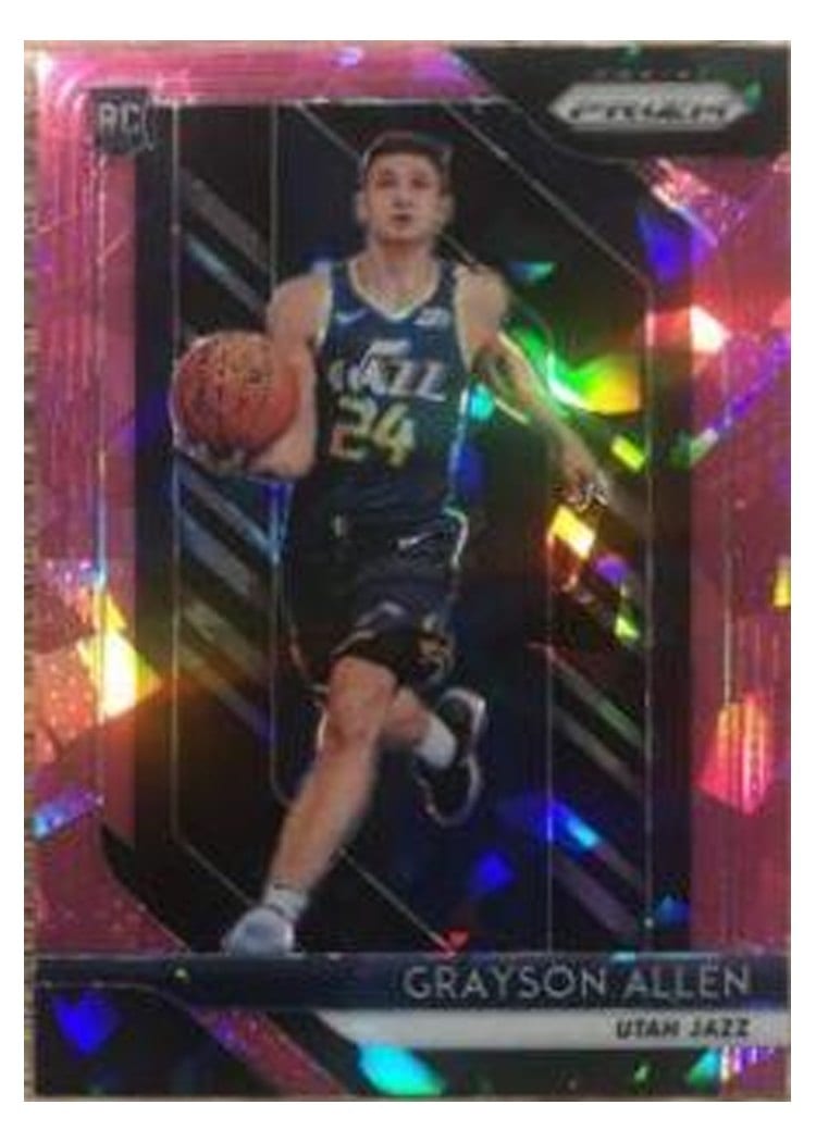2018-19 Panini Prizm Base Set Grayson Allen #123 card