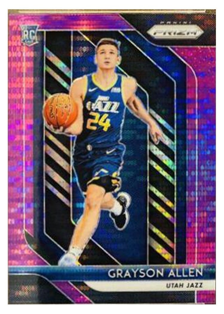 2018-19 Panini Prizm Base Set Grayson Allen #123 card