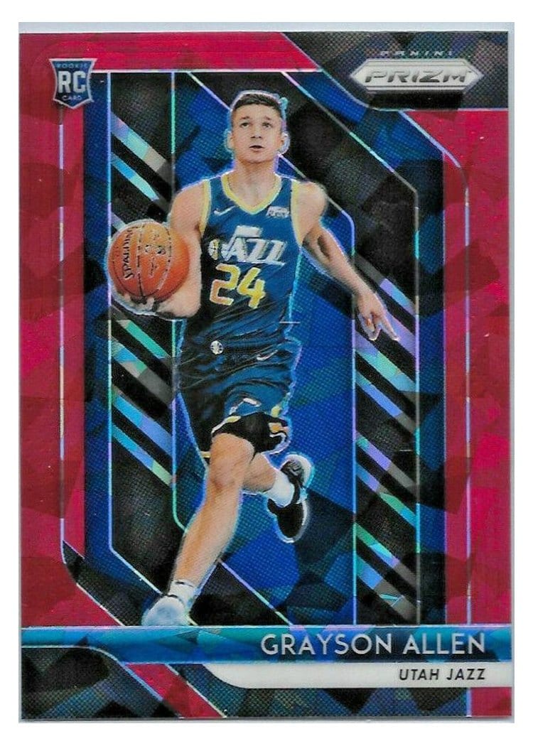 2018-19 Panini Prizm Base Set Grayson Allen #123 card