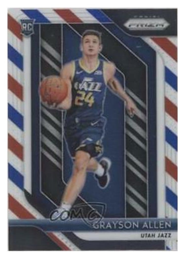 2018-19 Panini Prizm Base Set Grayson Allen #123 card