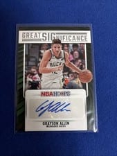 2023-24 Hoops Great SIGnificance Grayson Allen #GS-GAN card