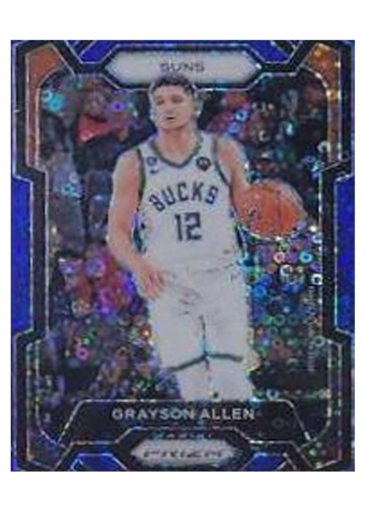 2023-24 Panini Prizm Base Set Grayson Allen Fast Break Blue #226 card