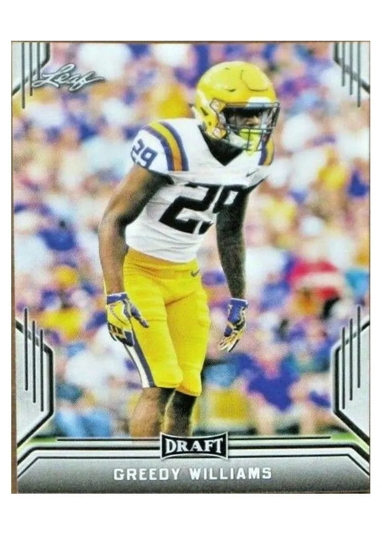 2019 Leaf Draft Greedy Williams #32 card