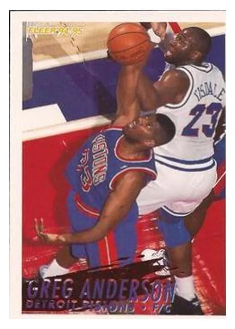 1994 Fleer Greg Anderson #64 card