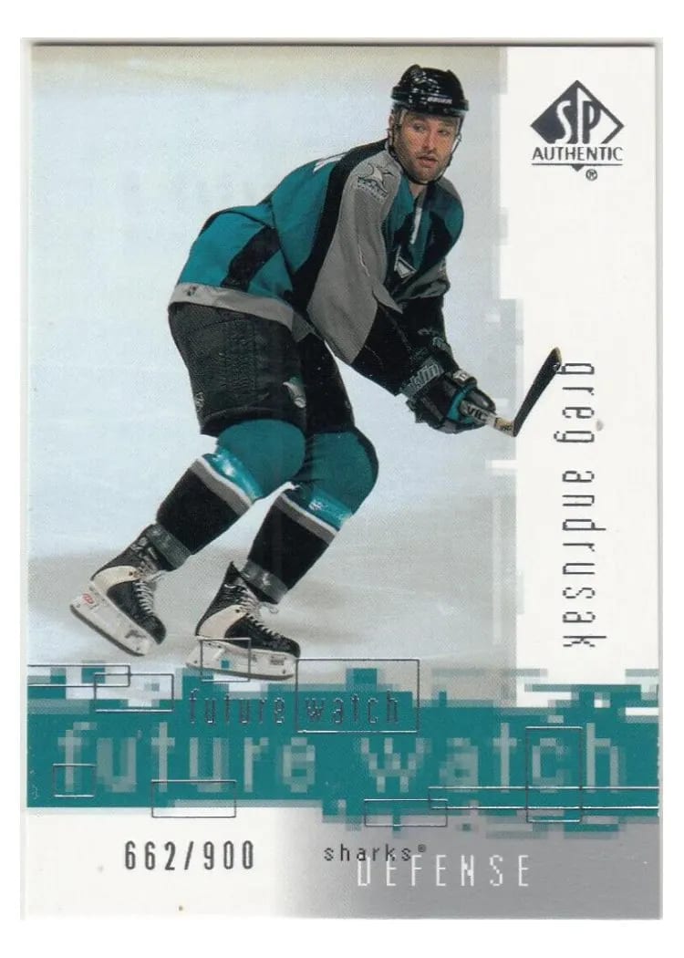 2000 SP Authentic Greg Andrusak #160 card