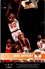 1994-95 Hoops Base Set Greg Anthony #139
