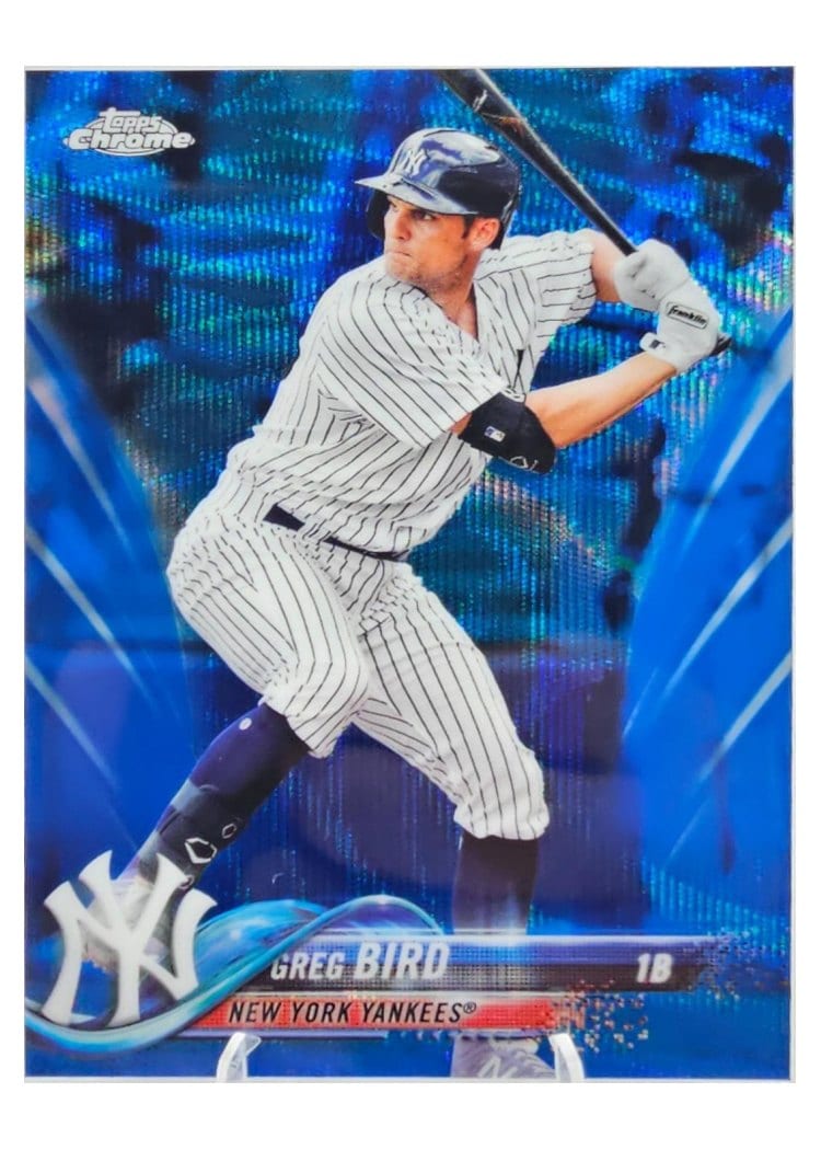 2018 Topps Chrome Base Set Greg Bird #174 card