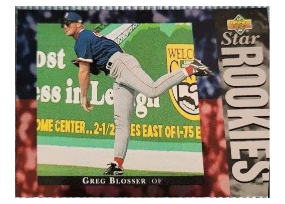 1994 Upper Deck Greg Blosser #5 card