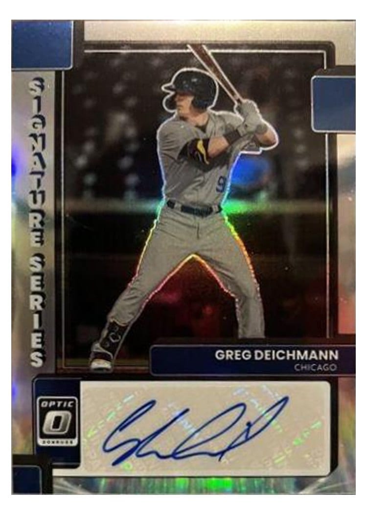 2022 Donruss Optic Signature Series Greg Deichmann #SIGS-GD card
