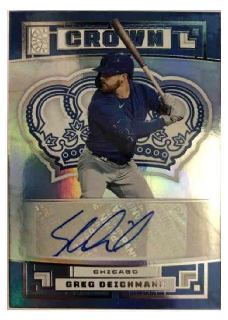 2022 Panini Capstone Crown Autographs Greg Deichmann #C-GD card