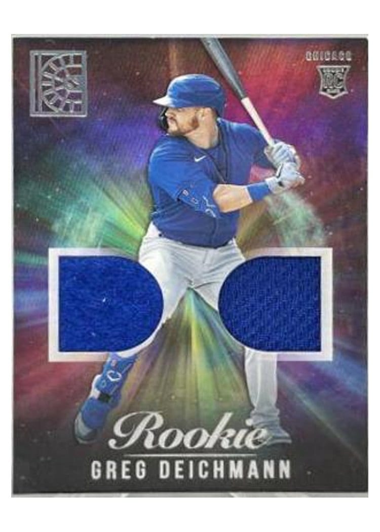 2022 Panini Capstone Rookie Dual Materials Greg Deichmann #RDM-GD card