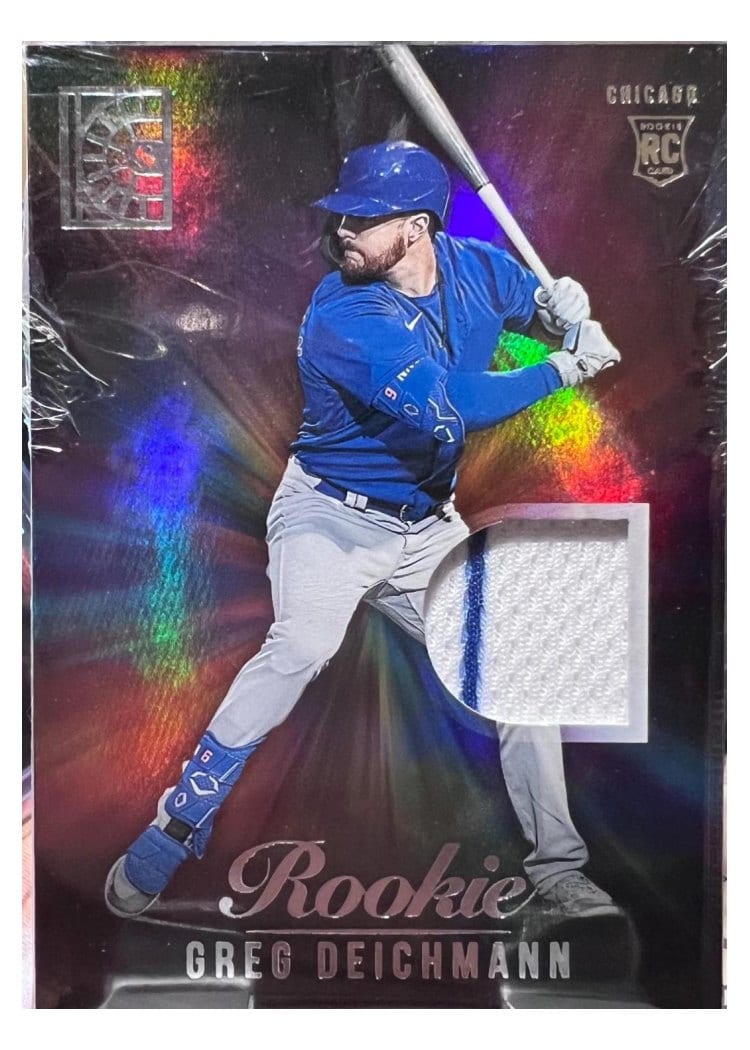 2022 Panini Capstone Rookie Materials Greg Deichmann #RM-GD card
