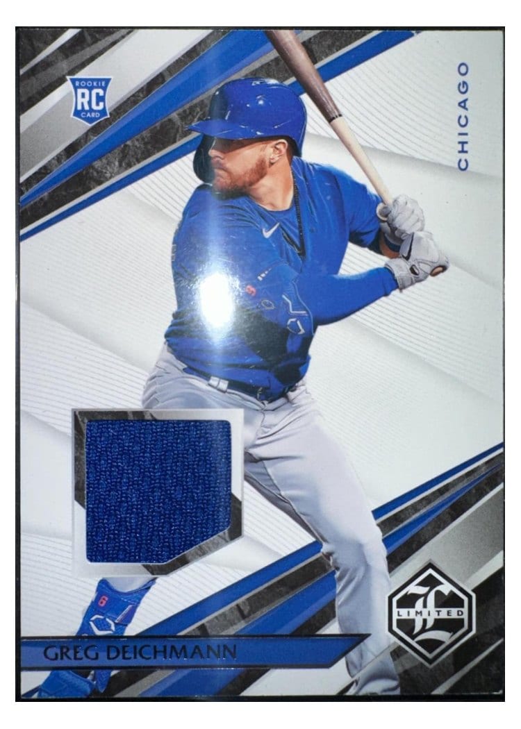 2022 Panini Chronicles Limited Swatches Greg Deichmann #LS-GD card