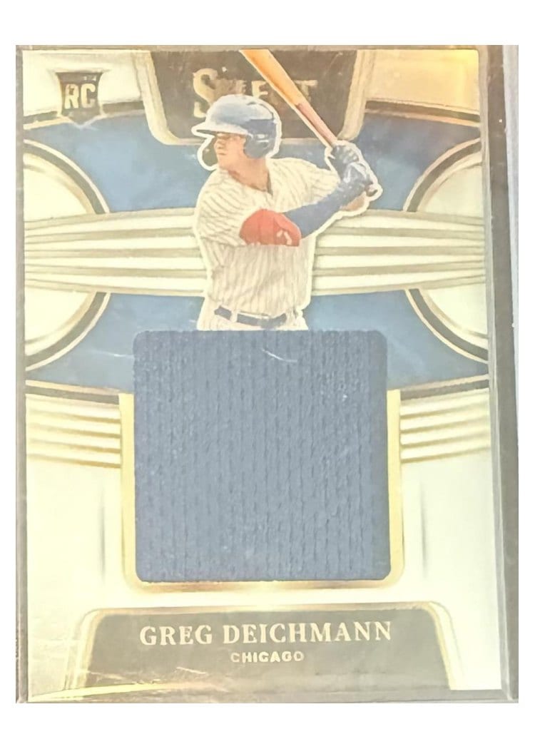 2022 Panini Select Rookie Jumbo Swatch Greg Deichmann #RJS-GD card