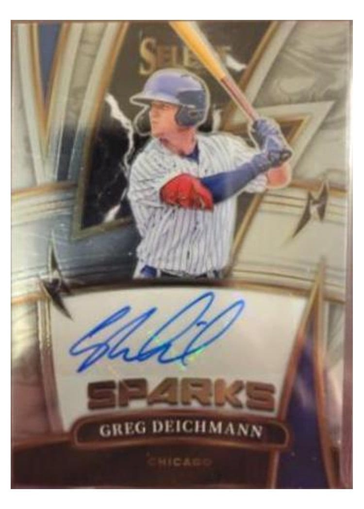2022 Panini Select Sparks Signatures Greg Deichmann #SS-GD card