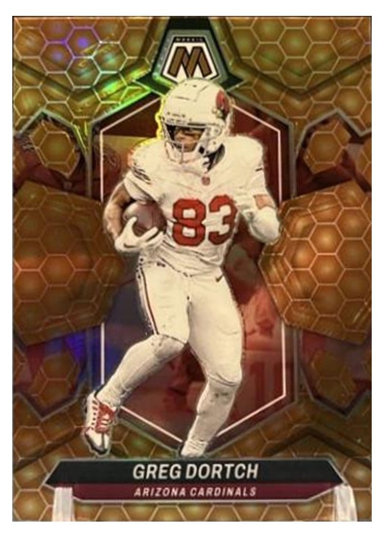 2024 Panini Mosaic Base Set Greg Dortch #4 card