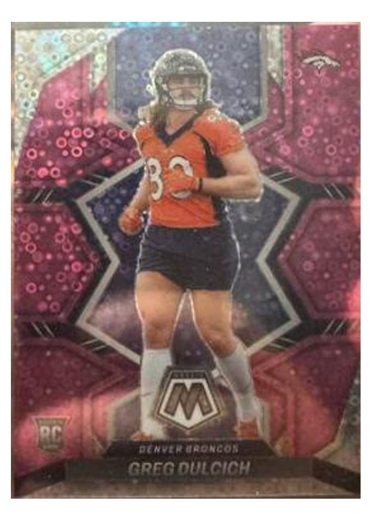 2022 Panini Mosaic Base Set Greg Dulcich #359 card