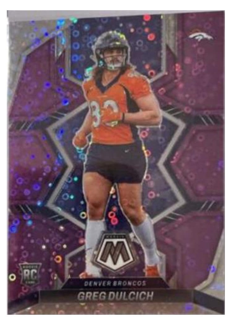2022 Panini Mosaic Base Set Greg Dulcich #359 card
