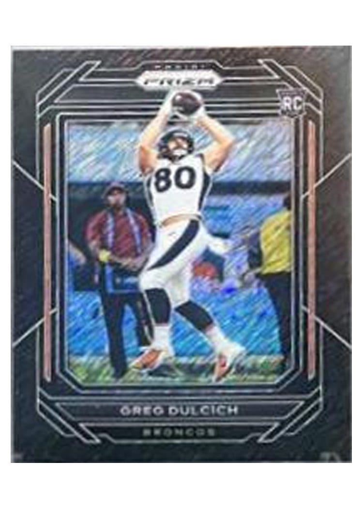 2022 Panini Prizm Base Set Greg Dulcich #360 card