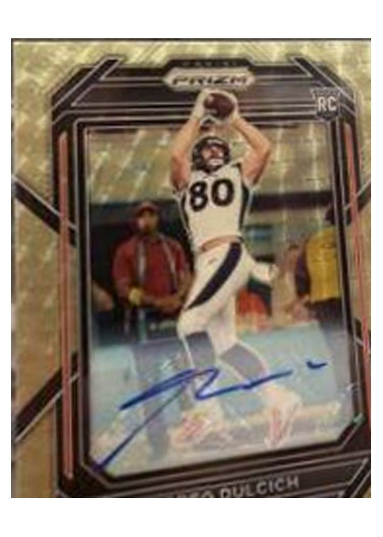 2022 Panini Prizm Base Set Greg Dulcich #360 card
