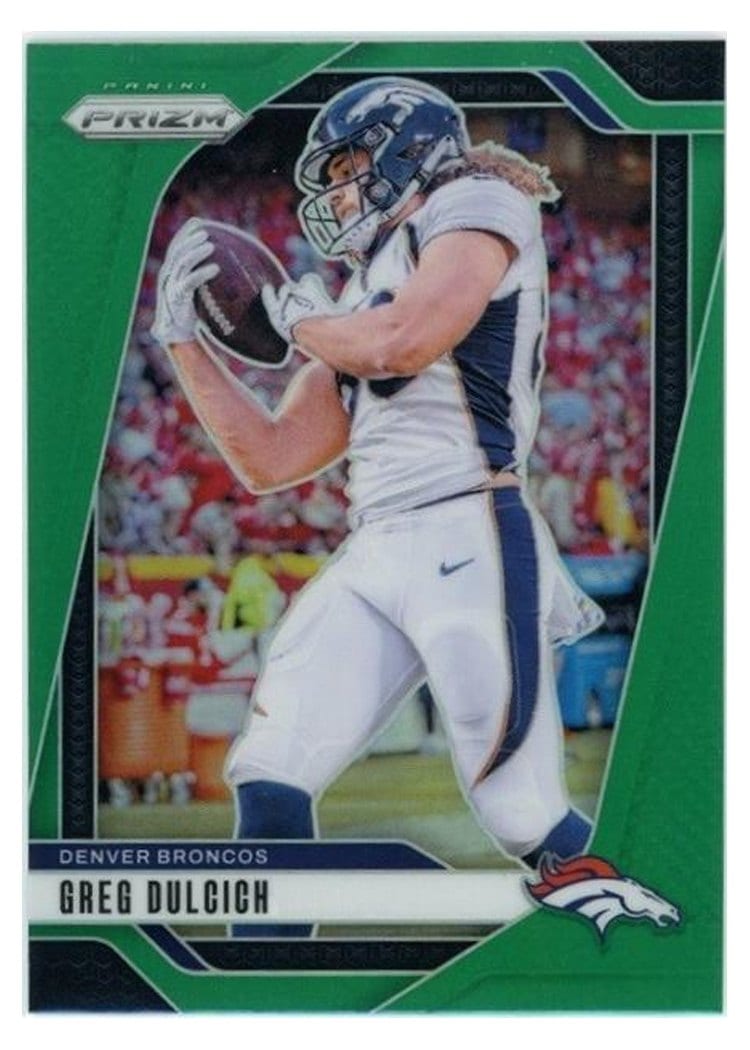 2024 Panini Prizm Base Set Greg Dulcich #85 card