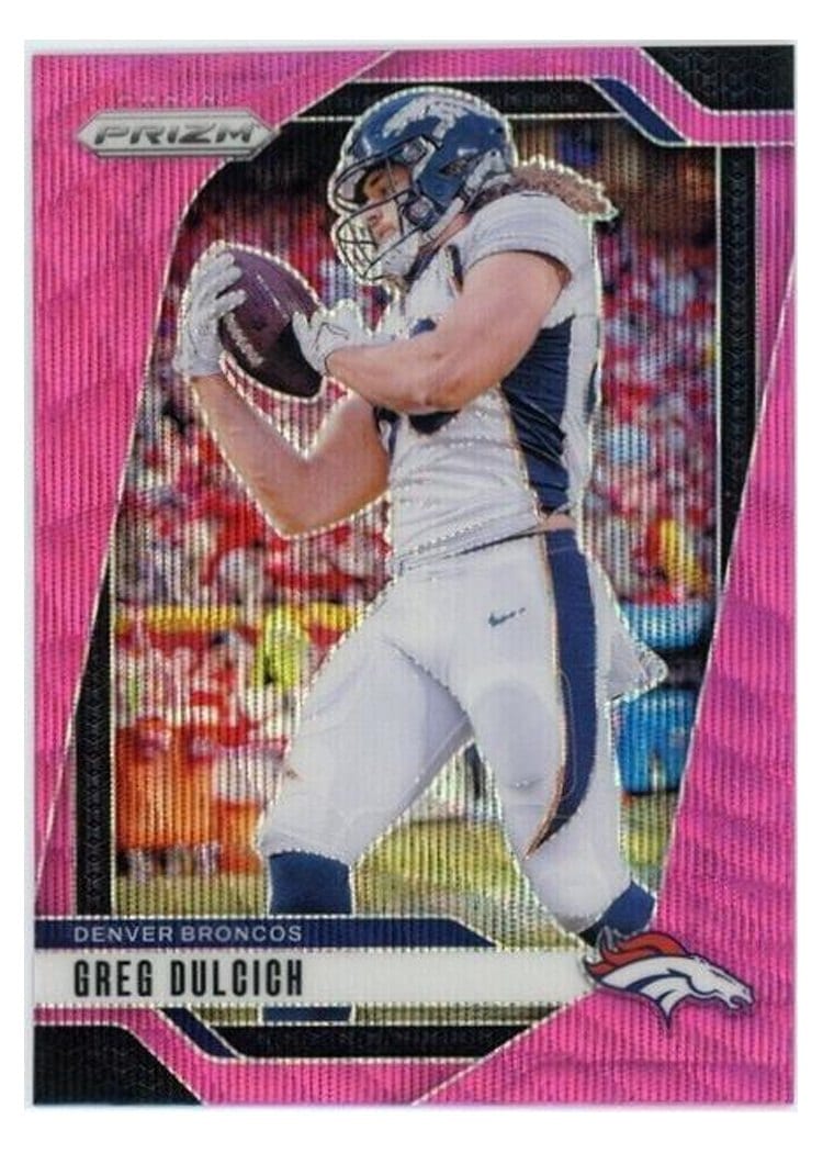 2024 Panini Prizm Base Set Greg Dulcich #85 card