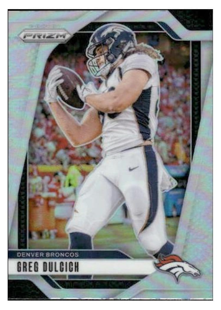 2024 Panini Prizm Base Set Greg Dulcich #85 card
