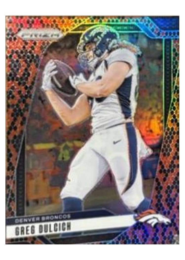 2024 Panini Prizm Base Set Greg Dulcich #85 card