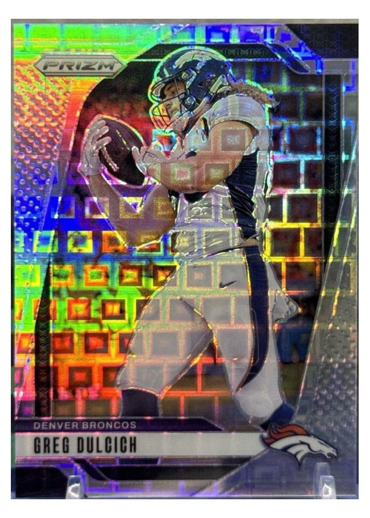 2024 Panini Prizm Base Set Greg Dulcich Pandora #85 card