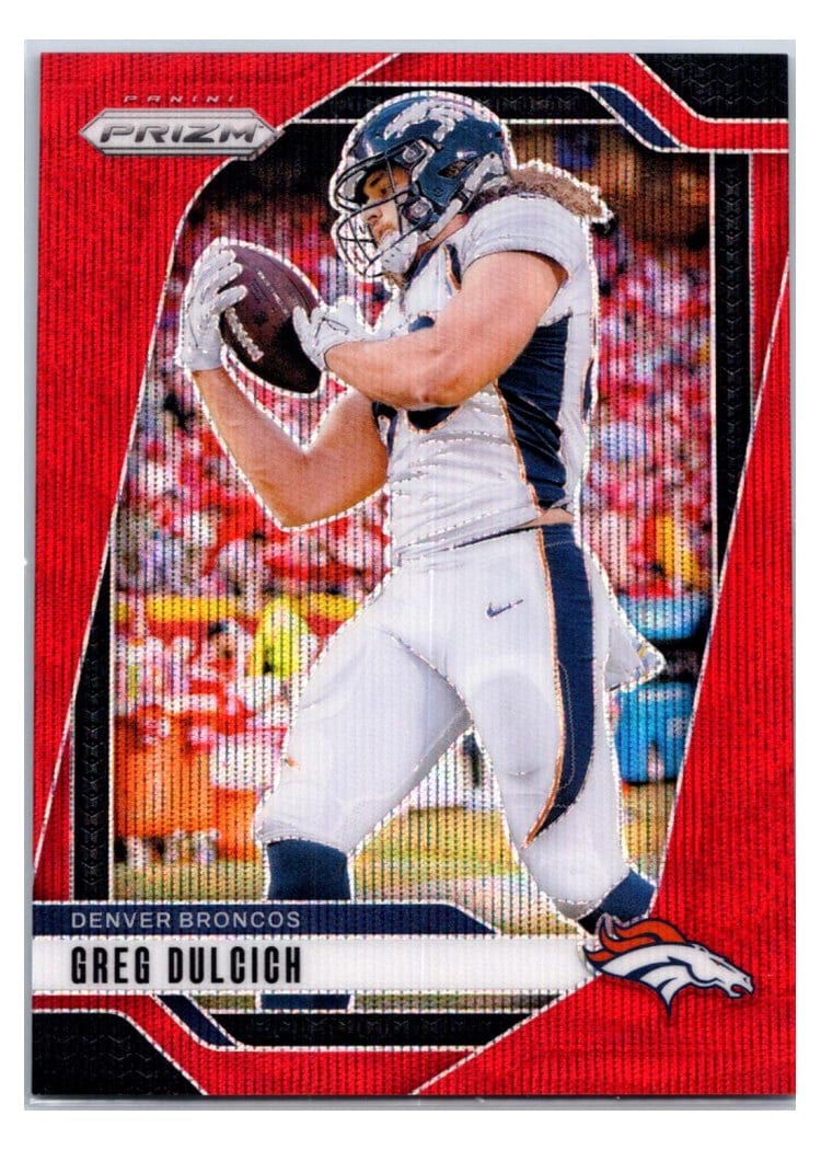2024 Panini Prizm Base Set Greg Dulcich #85 card