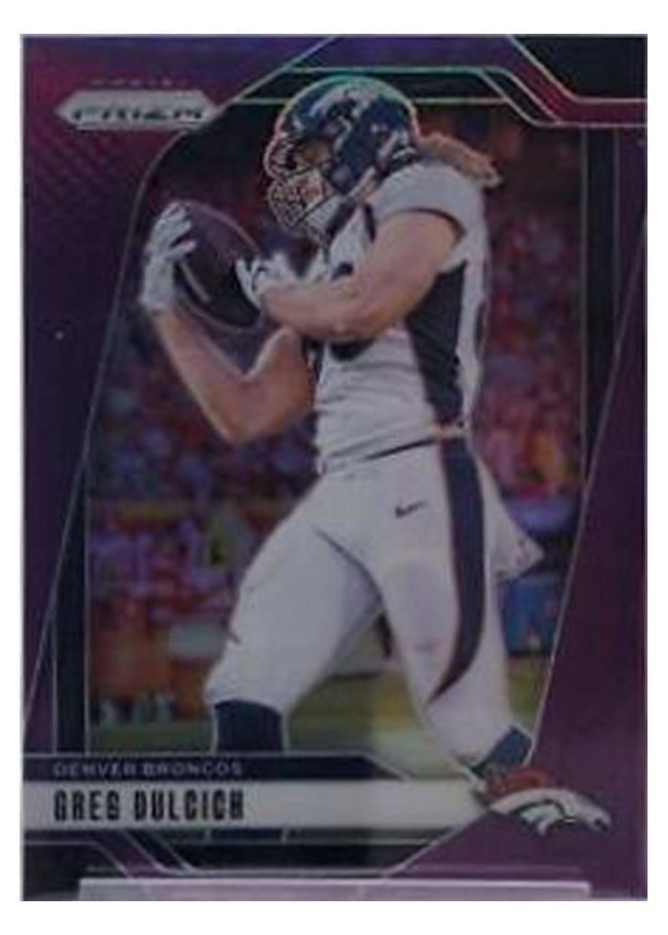 2024 Panini Prizm Base Set Greg Dulcich #85 card