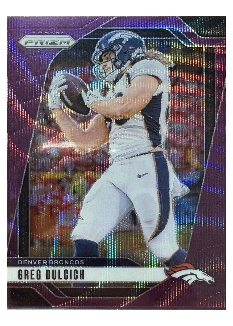 2024 Panini Prizm Base Set Greg Dulcich #85 card