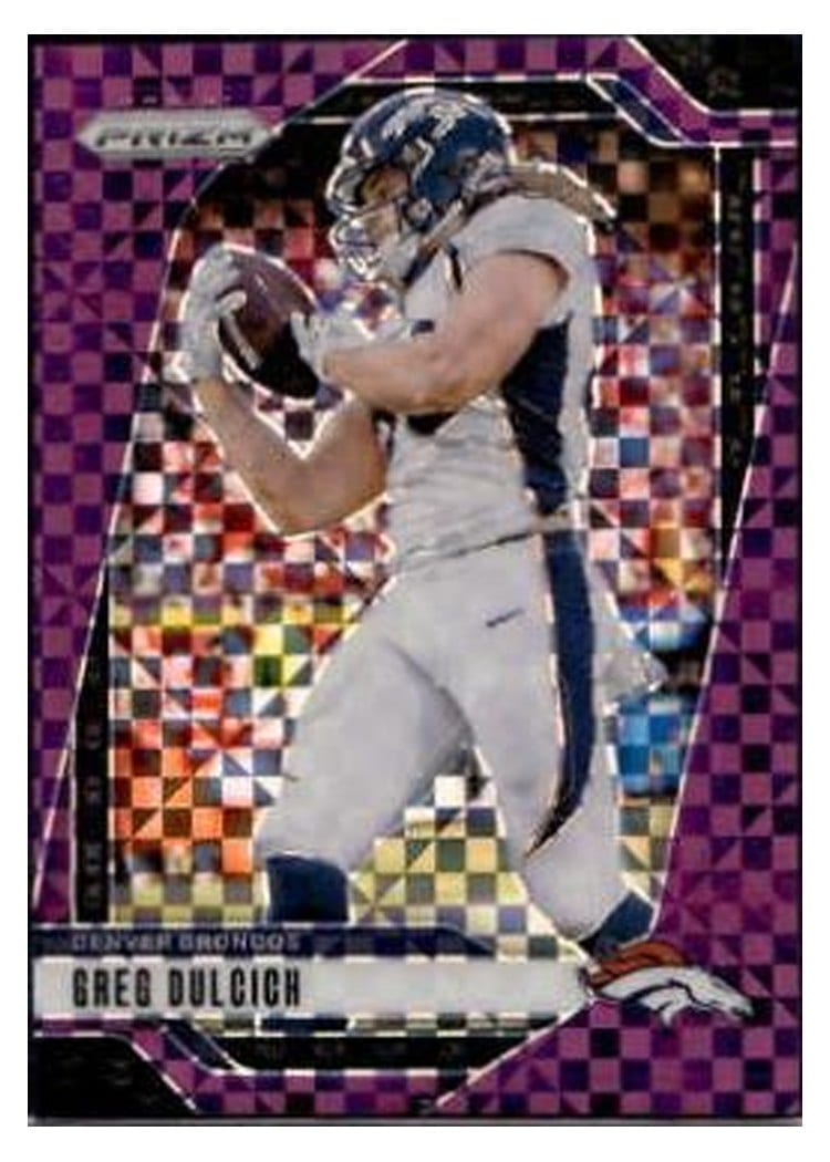 2024 Panini Prizm Base Set Greg Dulcich #85 card