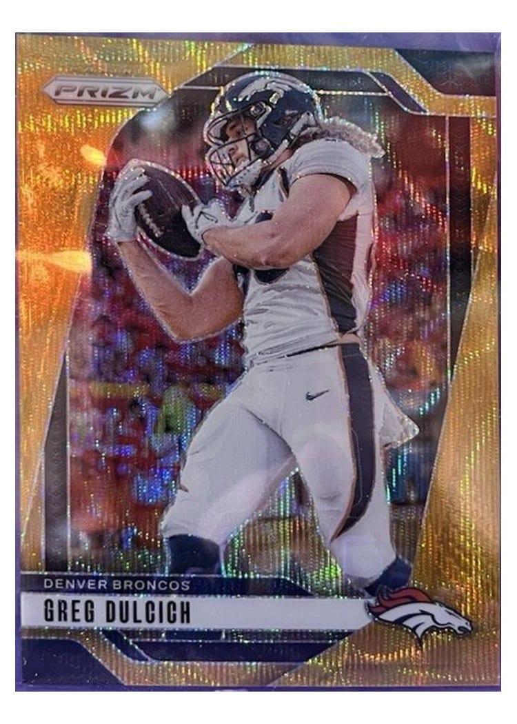 2024 Panini Prizm Base Set Greg Dulcich #85 card