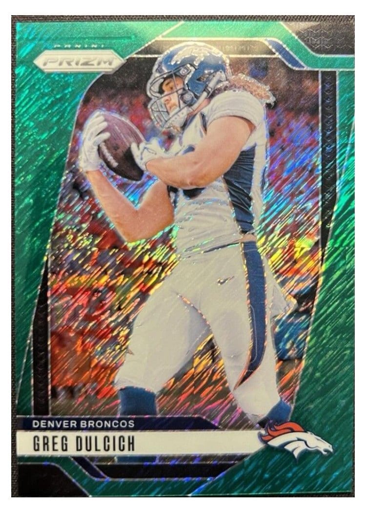2024 Panini Prizm Base Set Greg Dulcich #85 card