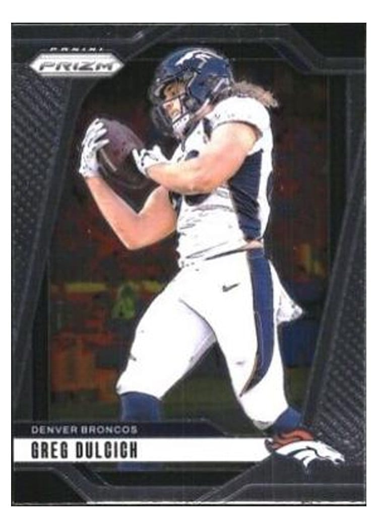 2024 Panini Prizm Base Set Greg Dulcich #85 card