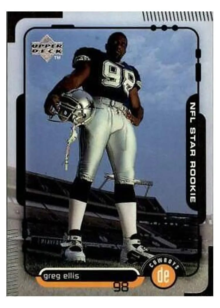 1998 Upper Deck Greg Ellis #7 card