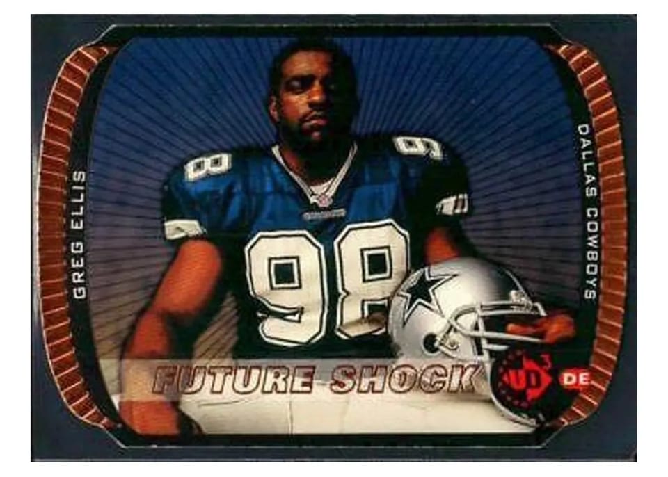 1998 Upper Deck UD3 Greg Ellis #7 card