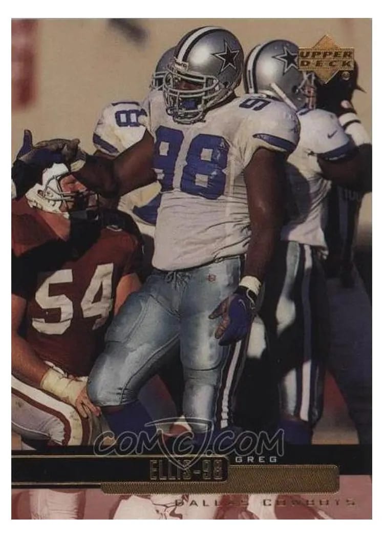 1999 Upper Deck Greg Ellis #64 card