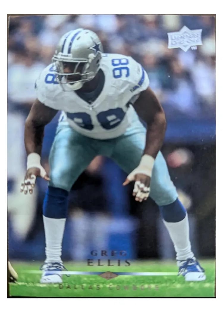 2008 Upper Deck Greg Ellis #53 card