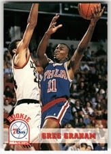 1993-94 Hoops Base Set Greg Graham #386 card