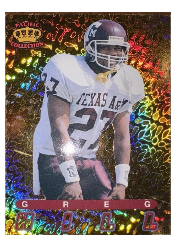 1994 Pacific Prisms Greg Hill #53 card