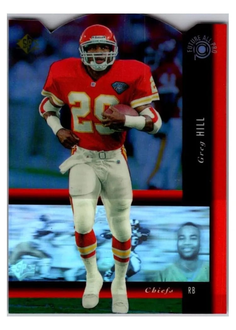 1994 SP All Pro Holoviews Greg Hill #PB18 card