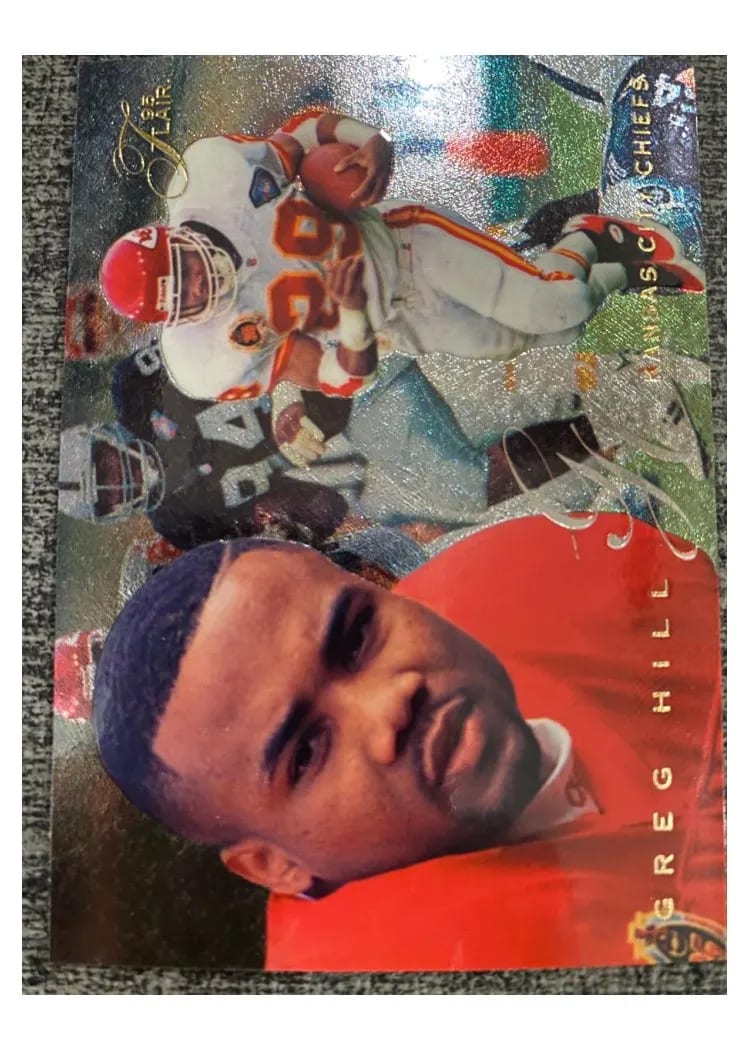 1995 Flair Greg Hill #104 card
