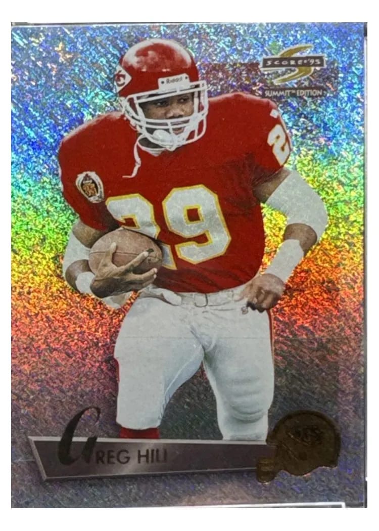 1995 Summit Greg Hill #36 card