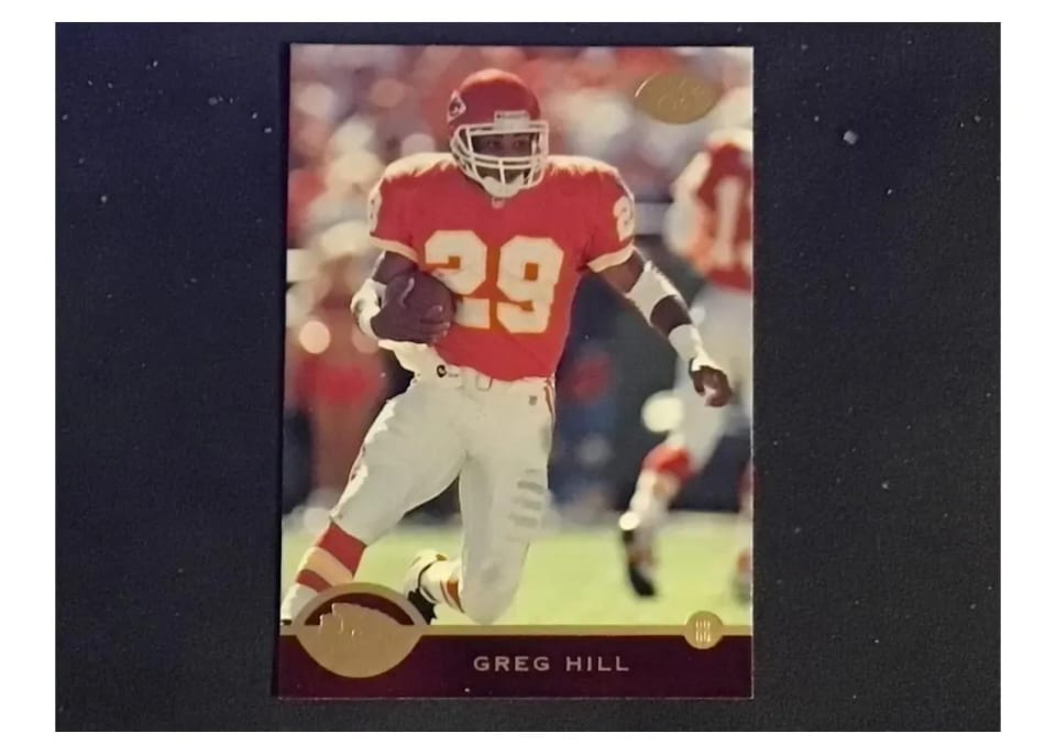 1996 Leaf Greg Hill Red #14 card
