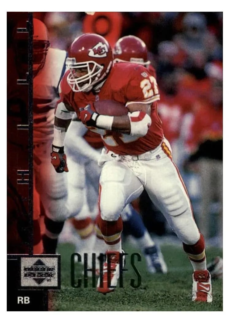 1997 Upper Deck Greg Hill #116 card