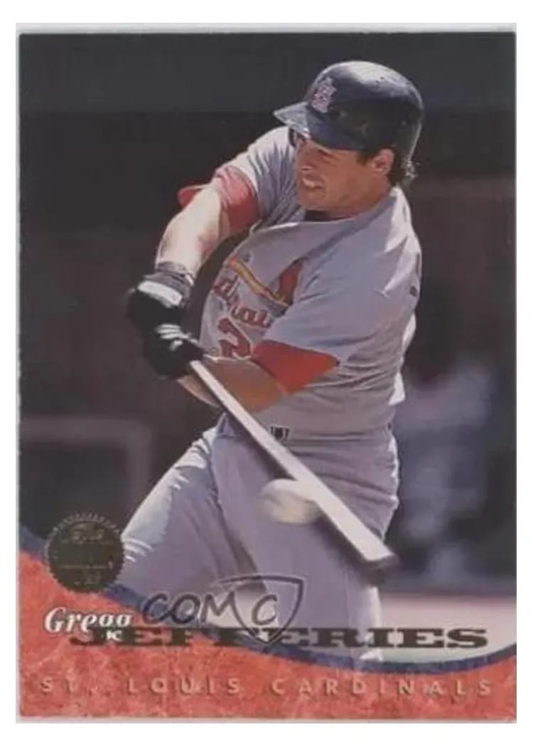 1994 Leaf Greg Jefferies #56 card
