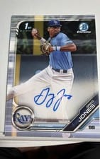 2019 Bowman Draft Chrome Picks Autograph Greg Jones #CDA-GJ card