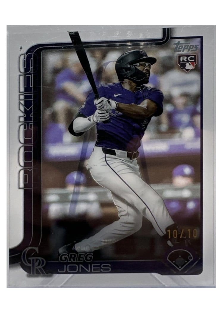 2025 Topps Base Set Greg Jones #36 card